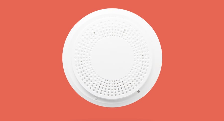 Smoke detector in Fresno.